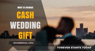 Understanding the Average Cash Wedding Gift: Etiquette and Expectations