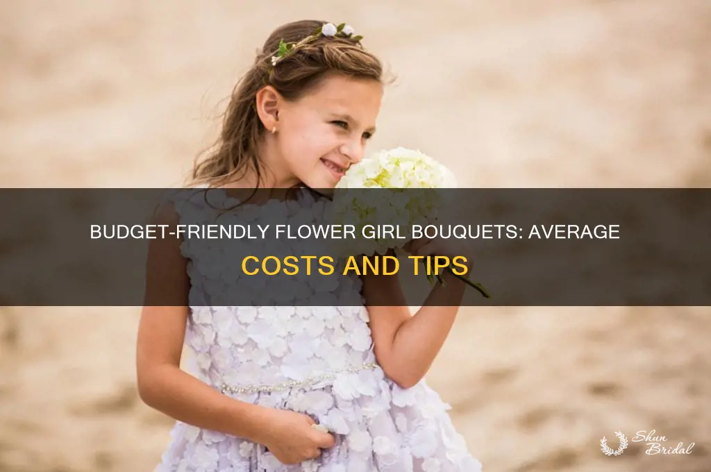 what is average cost for a flower girl bouquet