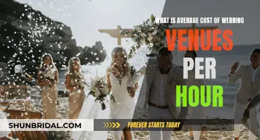 Costly Commitment: Wedding Venues by the Hour