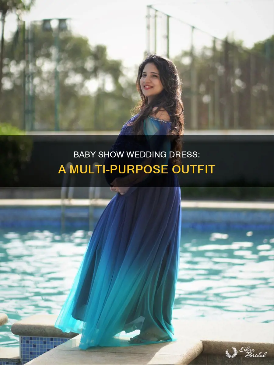 what is baby show wedding dress