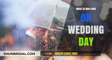 Unveiling Wedding Day Superstitions: What Brings Bad Luck to Your Big Day?