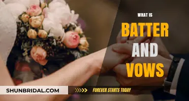 Understanding Batter and Vows: Key Elements in Wedding Traditions Explained