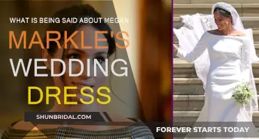 Royal Wedding: Markle's Gown Talk