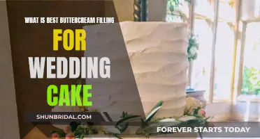 Buttercream Filling Options for Your Wedding Cake