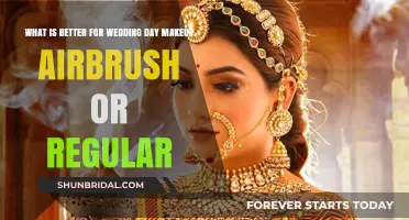 Airbrush vs. Regular Makeup: Which Wins for Your Wedding Day?