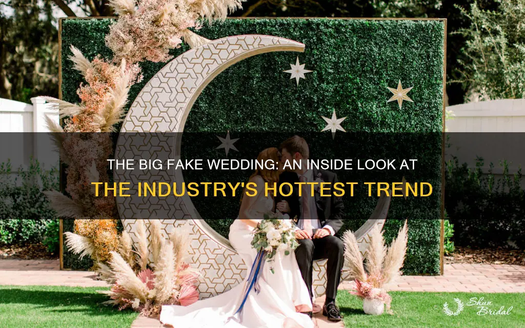 what is big fake wedding