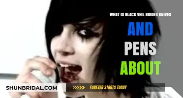 Black Veil Brides' 'Knives and Pens': Unraveling the Song's Meaning