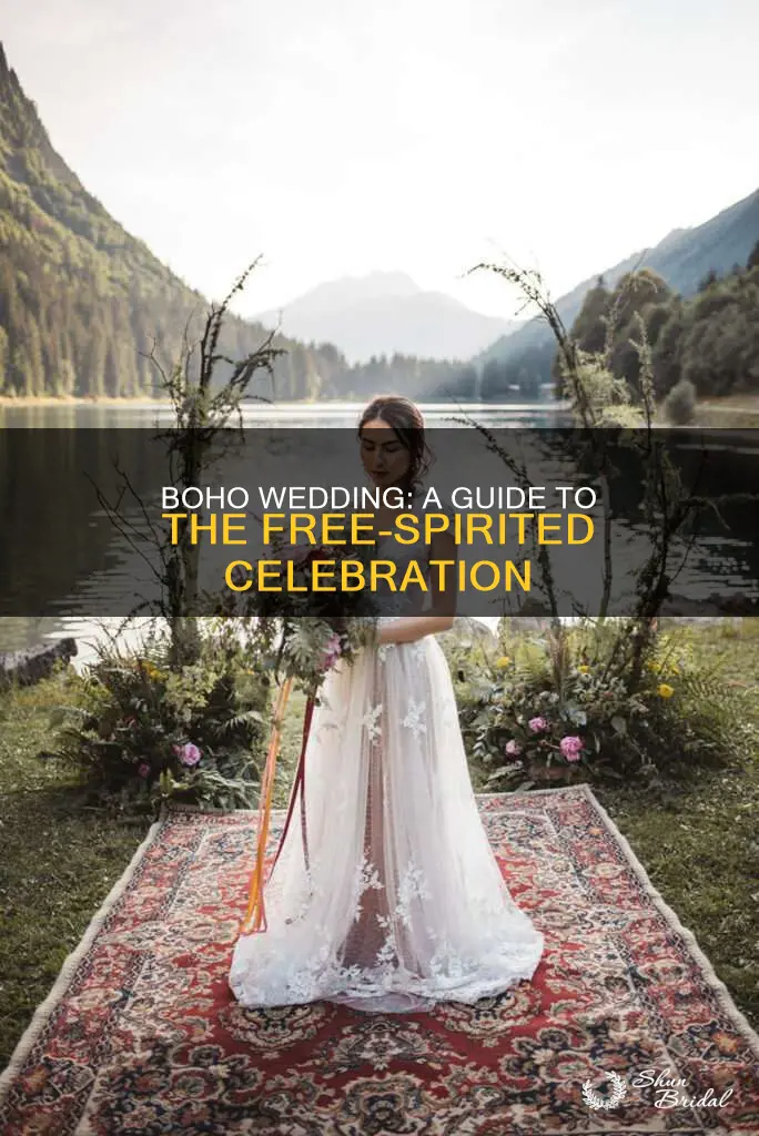 what is boho wedding