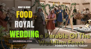 Royal Wedding Bowl Food: A Culinary Tradition Explained