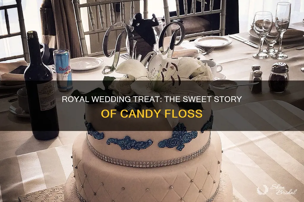 what is candy floss that was served at royal wedding