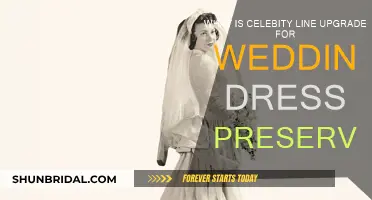 Wedding Gown Preservation: Celebity Line Upgrade Secrets