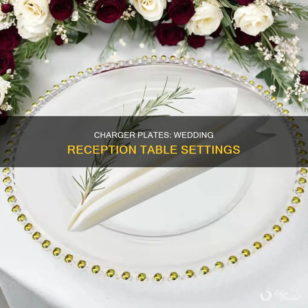 what is charger plates for wedding reception