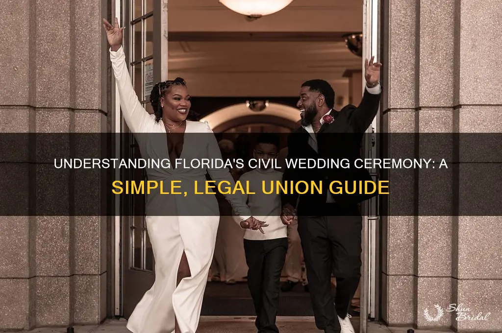 what is civil wedding ceremony in Florida