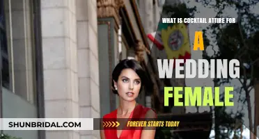 Cocktail Wedding Attire: Dress Code for Female Guests