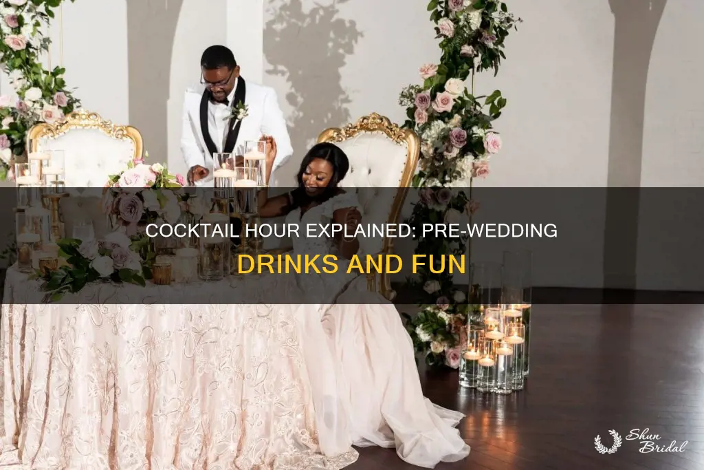 what is cocktail hour for a wedding