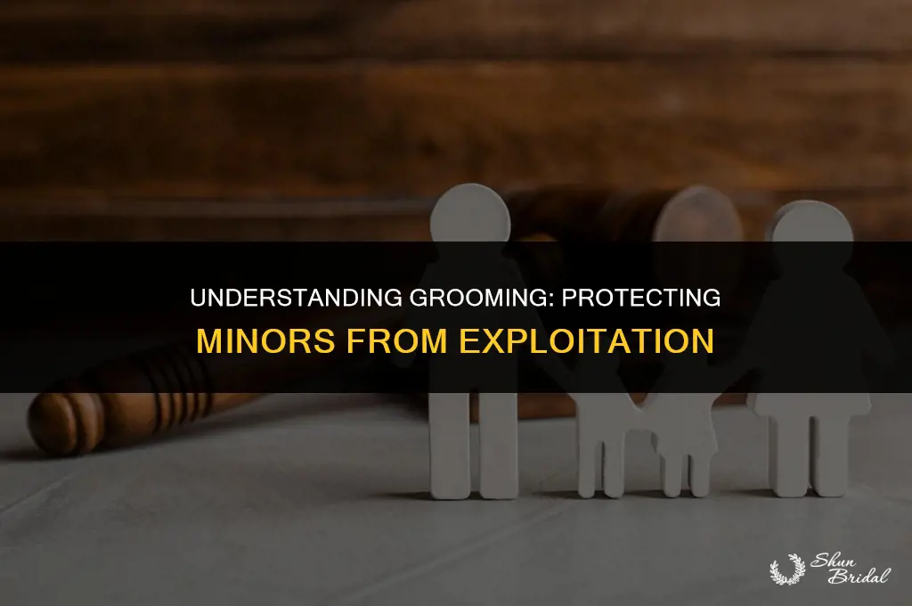 what is considered grooming a minor