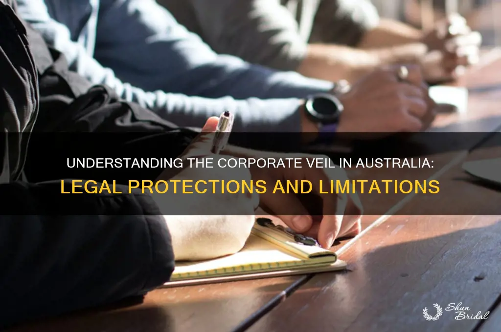 what is corporate veil australia