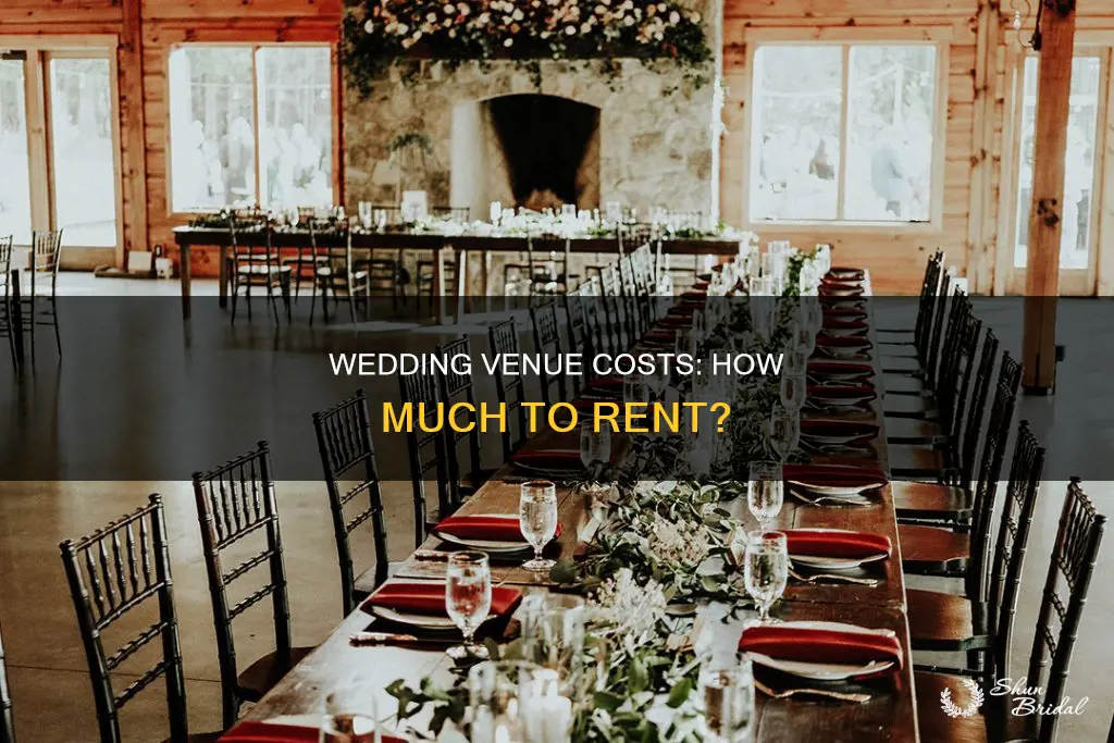 what is cost of renting a wedding venue