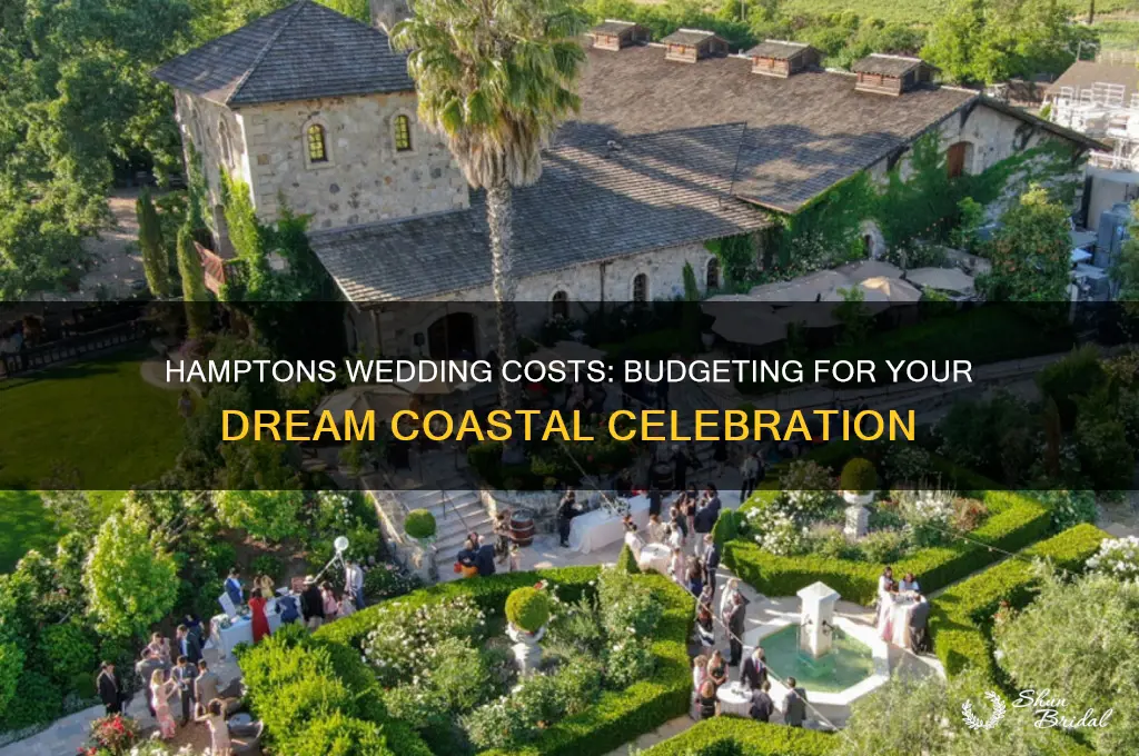 what is cost of wedding in the hamptons