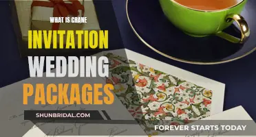 Crane Wedding Packages: Customized, Convenient, and Classy