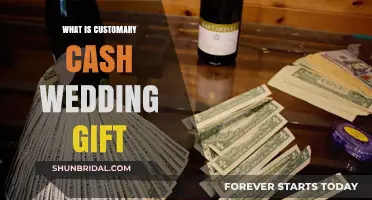 Customary Cash Wedding Gift: Etiquette, Amounts, and Thoughtful Giving Tips