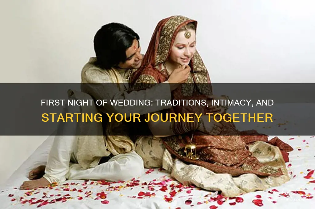 what is doing in first night of wedding