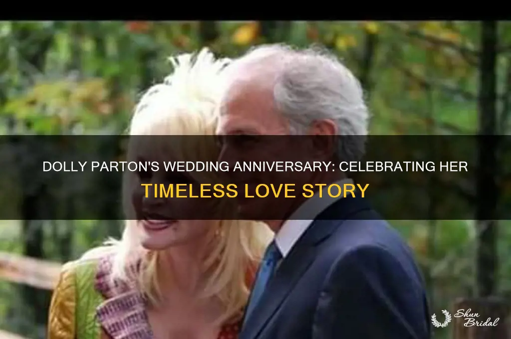 what is dolly partons wedding anniversary