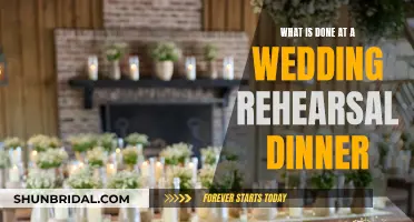 A Wedding Rehearsal Dinner: What to Expect