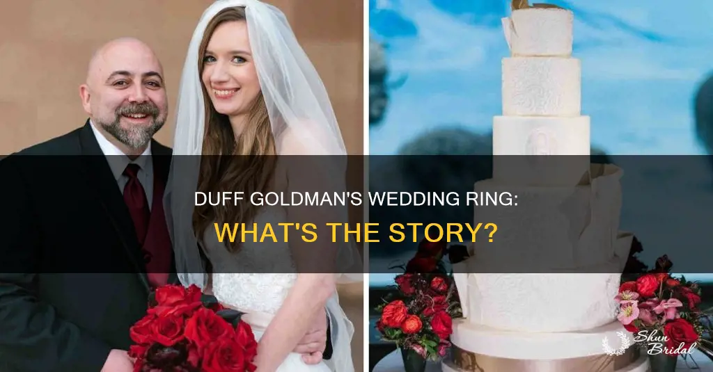 what is duff goldman wedding ring made of