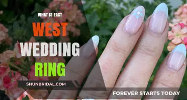 East-West Wedding Rings: A Unique Style