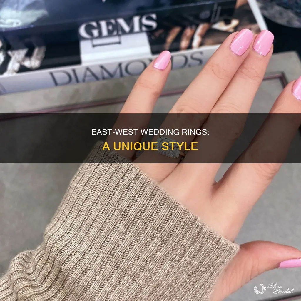 what is east west wedding ring
