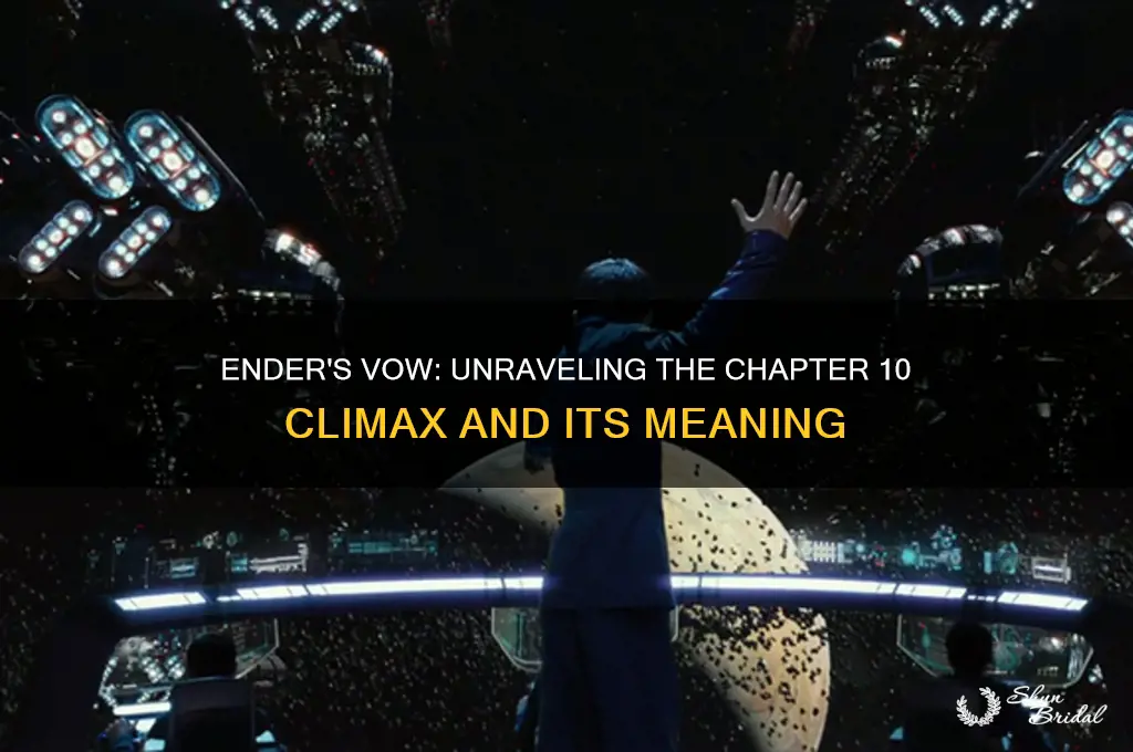 what is ender vow at the end of chapter 10
