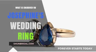 Josephine's Wedding Ring: A Unique Engraving