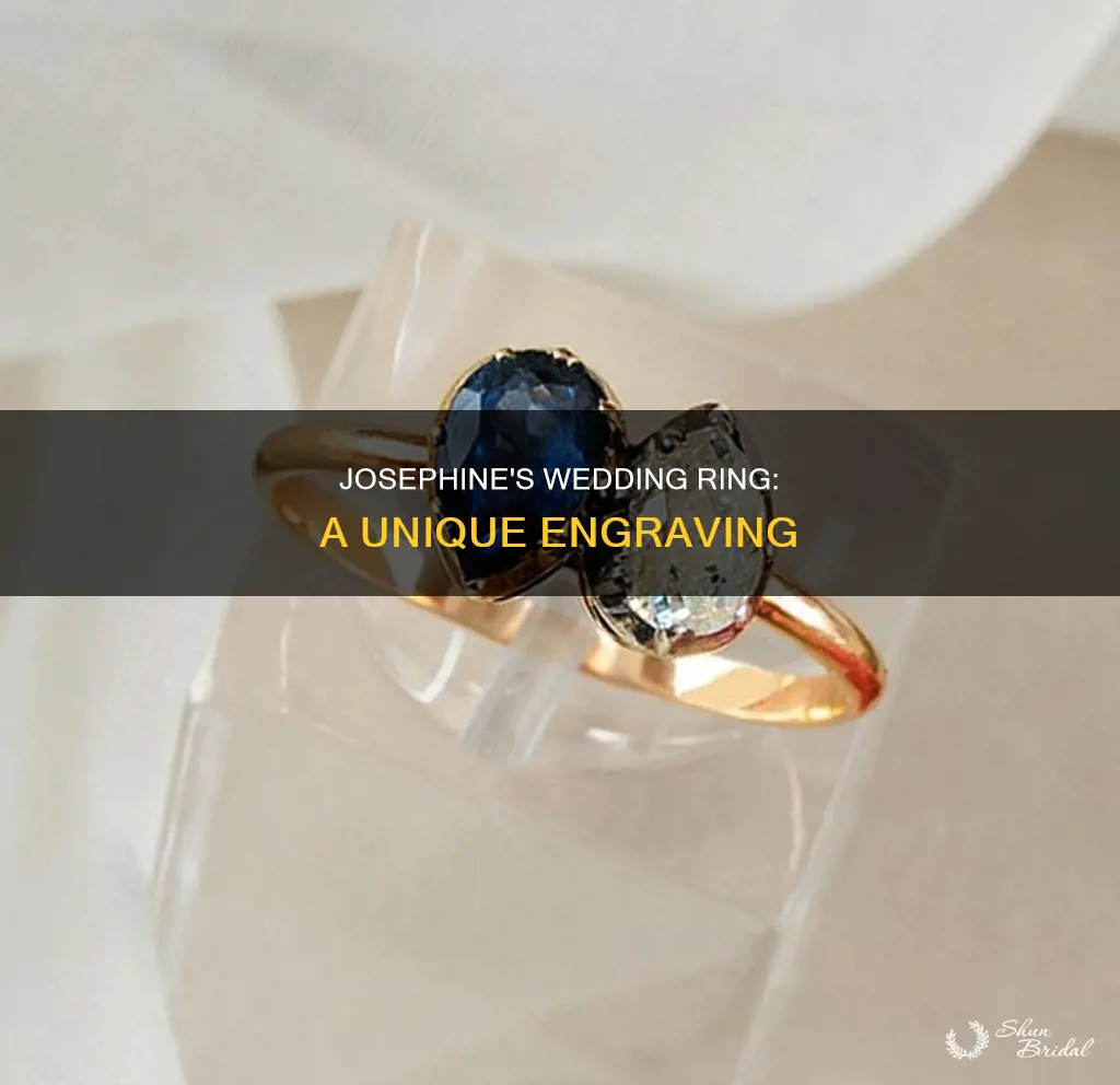 what is engraved on josephine