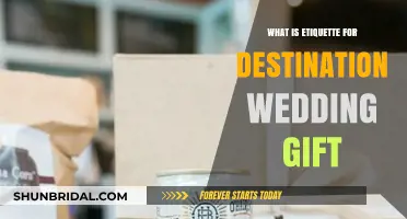 Destination Wedding Gift Etiquette: Thoughtful Gestures for the Happy Couple