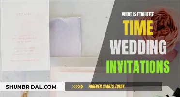 Wedding Invitation Etiquette: Timing and Tips for Your Big Day