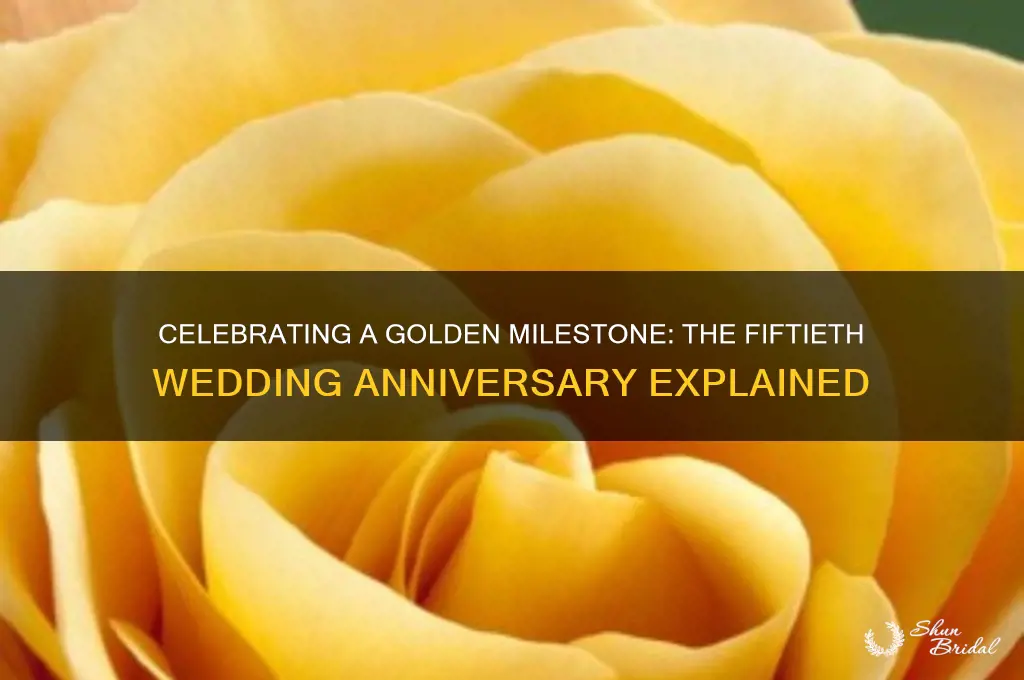 what is fiftieth wedding anniversary