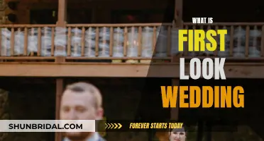 The Magic of First Look Weddings