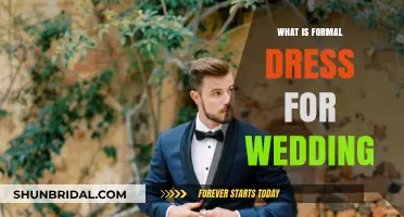 Guide to Formal Wedding Attire
