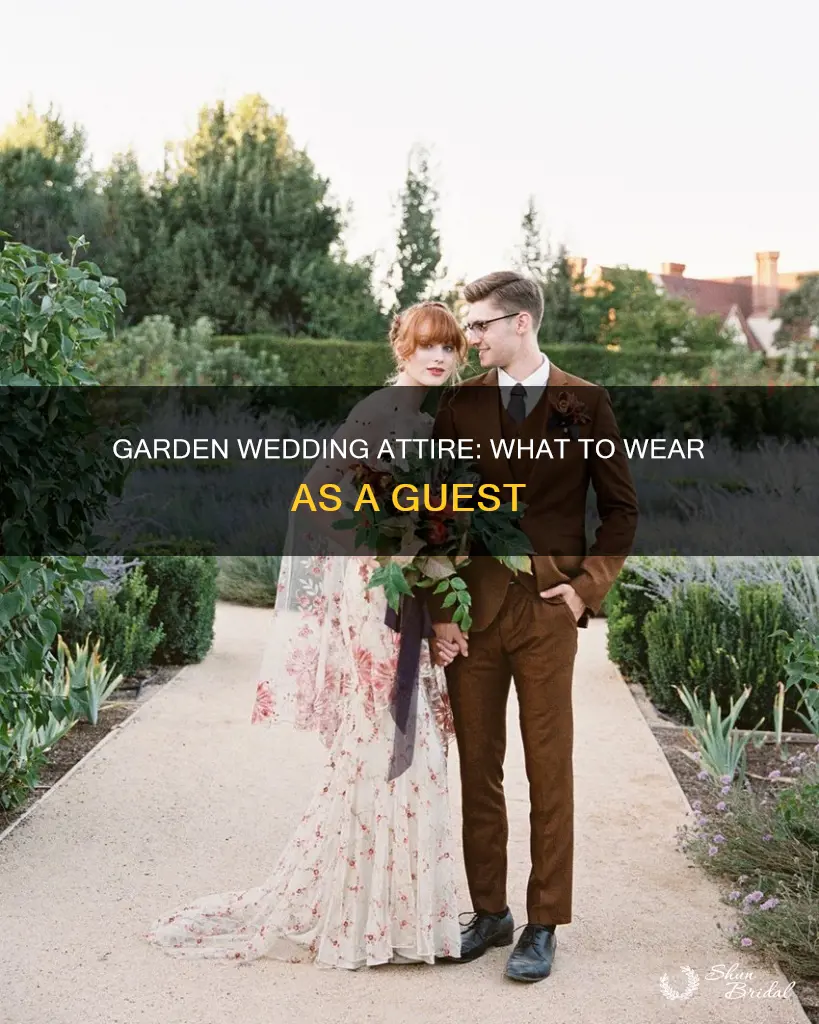 what is garden attire for a wedding