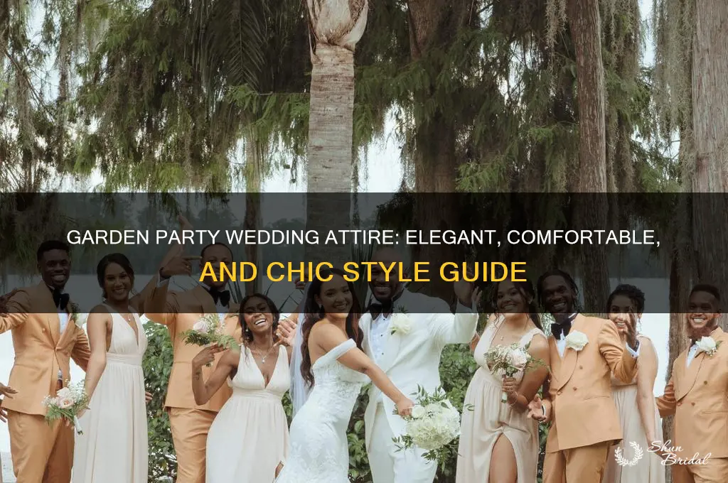 what is garden party attire for a wedding