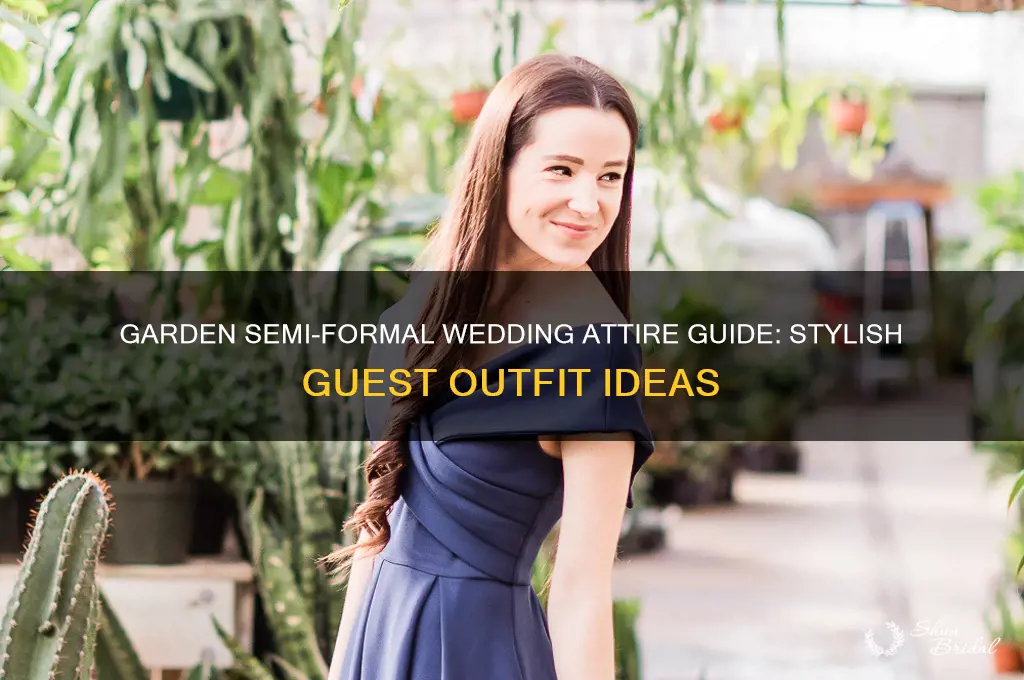 what is garden semi formal wedding attire for guests
