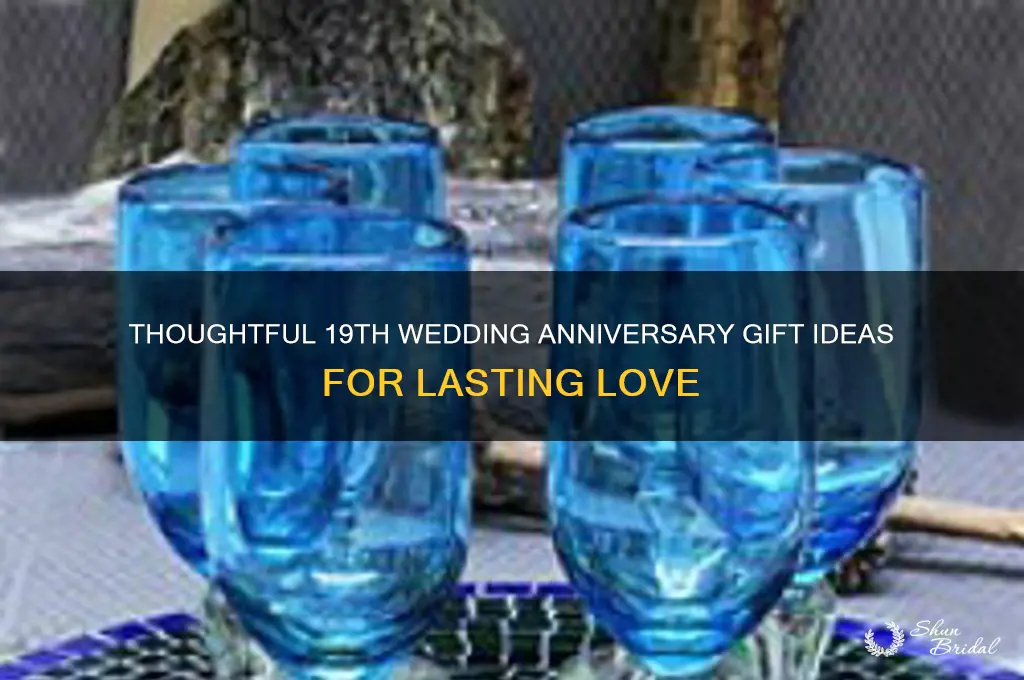 what is gift for 19th wedding anniversary
