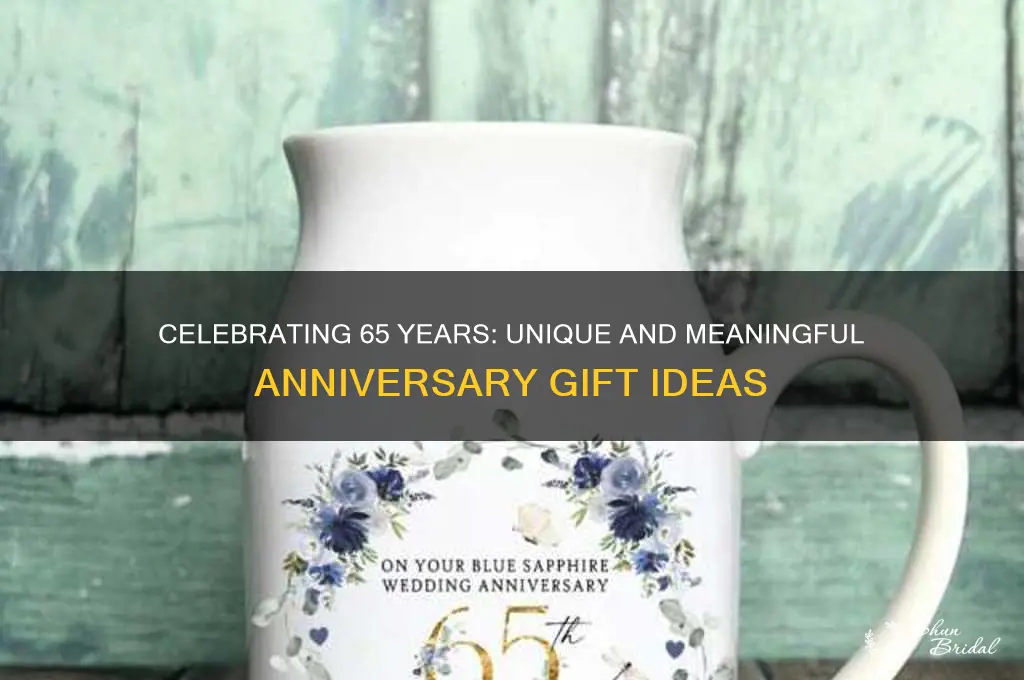what is gift for 65th wedding anniversary