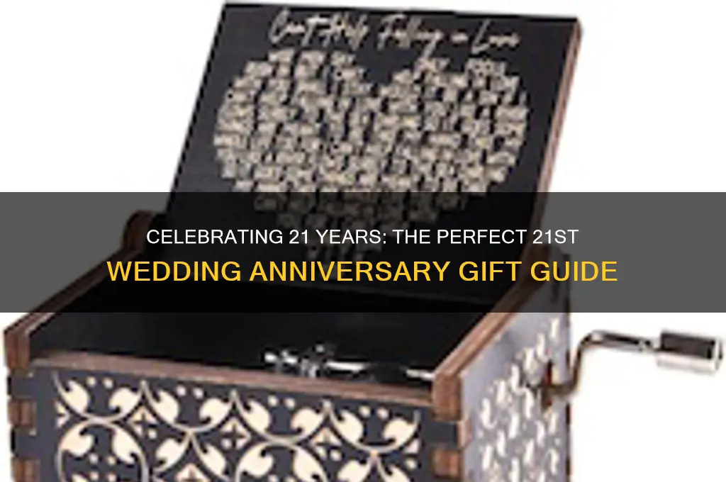 what is given for 21st wedding anniversary