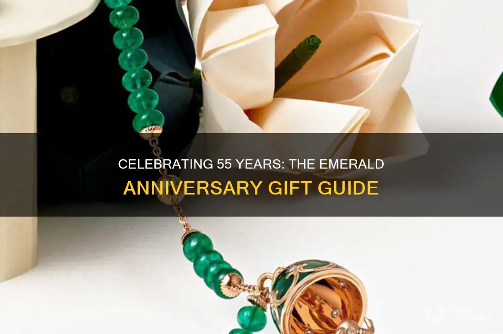 what is given for 55th wedding anniversary