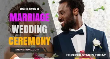 Understanding the Tradition of Giving in Marriage Wedding Ceremonies