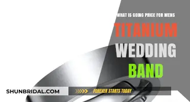Men's Titanium Wedding Bands: Current Pricing Trends and Factors