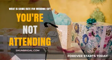 Wedding Gift Etiquette: How Much to Give When You Can't Attend?
