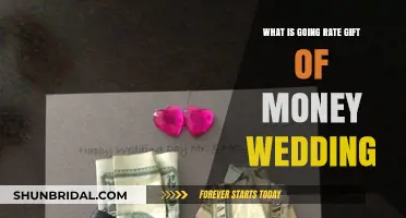 Understanding the Current Going Rate for Wedding Money Gifts